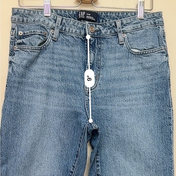 GAP Denim Universal Slim Boyfriend Jeans Women’s Size 8/29R Raw Hem - Picture 7 of 8